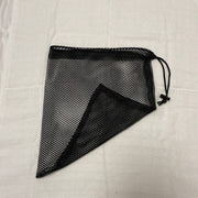 おもちゃ収納袋 メッシュ袋 小物収納 玩具収納 巾着袋 収納袋 見える おもちゃ入れ ボール 整理整頓 雑貨 子供 片付け マルチ収納 ブラック シンプル