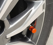 エアバルブキャップ タイヤバルブキャップ 同色2個セット キャップ カバー 車用 バルブカバー エアーバブル ホイール ドレスアップ カー用品 自動車 タイヤ ねじ込み式 光沢感 キラキラ 軽量 汎用 カスタム ガンメタ 単色 シンプル おしゃれ かっこいい 黒 赤 青 金色 銀色 緑 青 橙