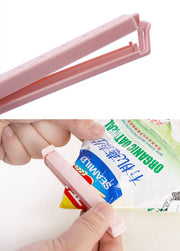 キッチンクリップ ５本セット 食品クリップ 食品用クリップ 袋止めクリップ 袋口止めクリップ 袋閉じクリップ 乾物保管 お菓子クリップ 便利グッズ ハート 防湿