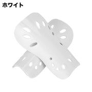 シンガード 両足用 レガース すねあて すね当て 子供用 大人用 キッズ ジュニア 男女兼用 スポーツ用品 アウトドア 単色 サッカー フットサル レッグガード 脛 サポーター シンプル 無地 ブラック ホワイト