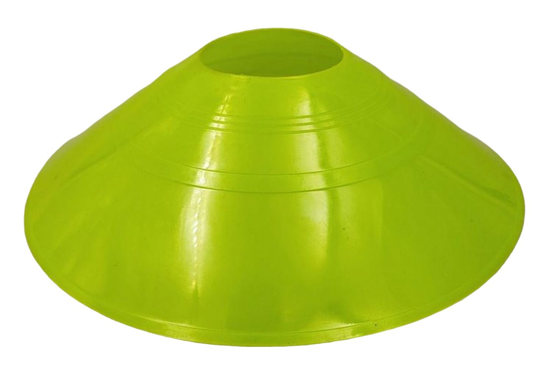 マーカーコーン 単品 カラーコーン ディスク型 円錐 フラット スポーツ 陸上 サッカー フットサル トレーニング 練習 部活 目印 軽量