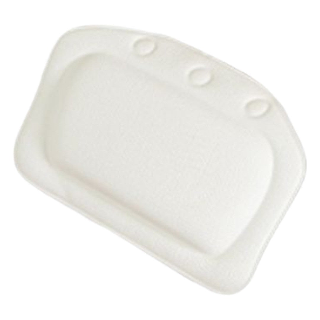 お風呂枕 バスピロー バス用品 バスグッズ まくら マクラ 吸盤付き バスタブ 浴槽 無地 単色 ホワイト ピンク ダークブルー シンプル リラックス 半身浴 癒し 長風呂 入浴グッズ