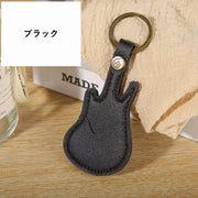 ピックケース ピッククリップ キーホルダー アクセサリー ギター エレキ アコギ ギター型 おしゃれ 便利