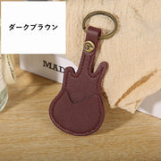 ピックケース ピッククリップ キーホルダー アクセサリー ギター エレキ アコギ ギター型 おしゃれ 便利