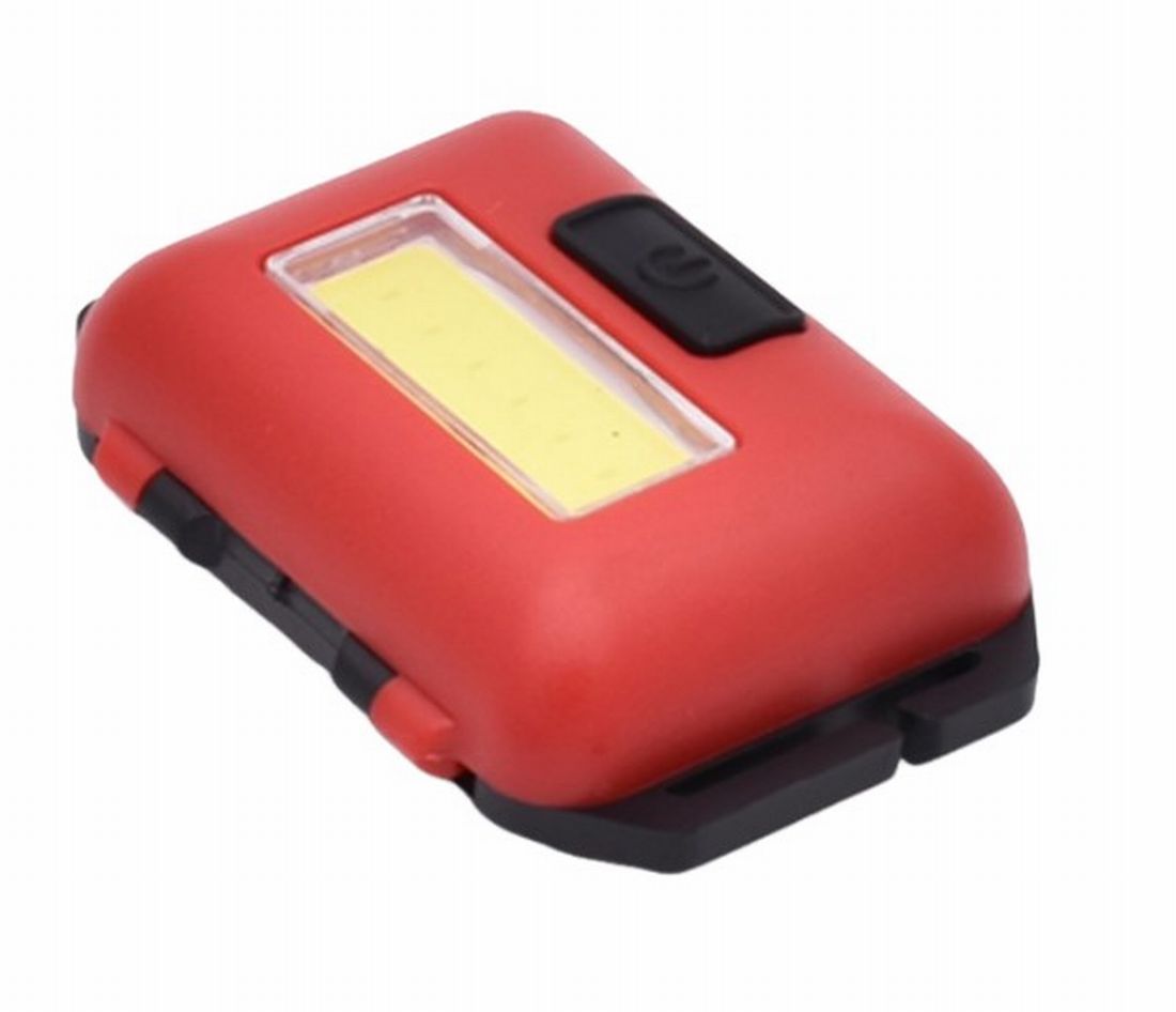 ヘッドライト ヘッドランプ COB LED 電池式 小型 コンパクト ベルト式 防災 災害グッズ 夜間作業 夜釣り ナイトフィッシング 停電 アウトドア 登山 散歩 避難