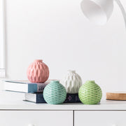 花瓶 花器 フラワーベース 陶器 置物 丸型 単色 セラミック シンプル コンパクト フラワーアレンジメント インテリア リビング 玄関 お花 装飾 おしゃれ