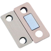 マグネットキャッチ 1組 ドアキャッチ ドア止め金具 家具扉 戸棚 引き戸 DIY 両面テープ ネジ 磁力 磁石 便利