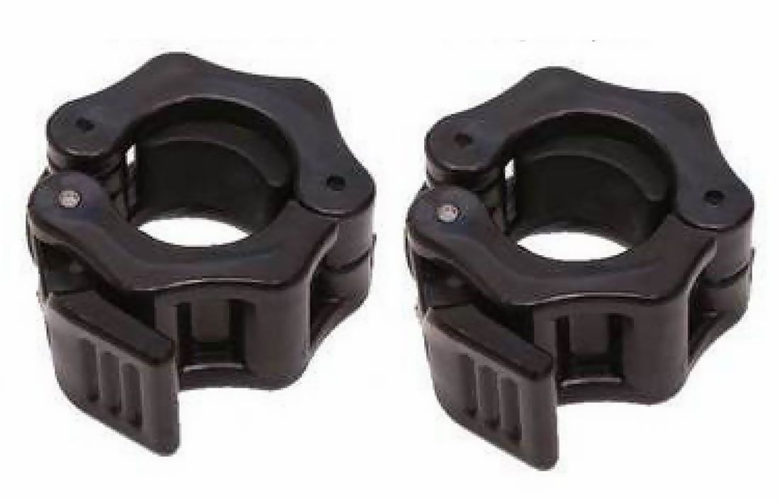 バーベルカラー 28mm 2個セット バーベルクリップ ダンベルロック ワンタッチ 留め具 プレートストッパー フィットネス用品 スポーツ器具