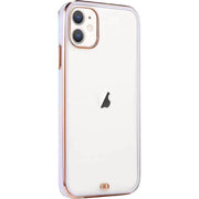 iPhoneケース iPhoneカバー スマホケース スマホカバー クリア 透明 サイドカラー 薄型 アイフォン iPhone11 iPhone12 iPhone13 Pro mini 携帯ケース 保護ケース 背面保護 傷防止 アイホン