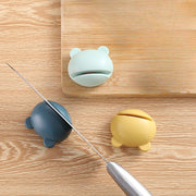 包丁研ぎ器 砥石 シャープナー 包丁磨き 包丁とぎ キッチン用品 調理器具 蛙 かえる カエル型 滑り止め かわいい おしゃれ コンパクト 小型