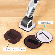キャスターストッパー 5個セット 滑り止めマット 固定 フェルト イス チェア 椅子 ワゴン 多用途 傷予防 衝撃防止 防音 静音 家具保護 床保護 へこみ防止 車輪ストッパー スクエア 四角 サークル 丸 ふわふわ 厚手 シンプル おしゃれ アズキ 茶 灰 マスタード 黒