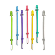 おしゃぶりホルダー シリコン おもちゃホルダー 歯固めホルダー トイストラップ おしゃぶり おもちゃ ストラップ 赤ちゃん ベビーカー ベビー クリップ 落下防止 出産祝い マルチホルダー クローバー