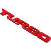 カーステッカー 3D立体 バイクステッカー TURBO 英字ロゴ 車用ステッカー 傷隠し 凹み隠し 貼るだけ簡単 カー用品 カーアクセサリー ドレスアップ カッコいい 装飾 デコレーション カスタム