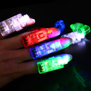 フィンガーライト ペンライト 指用 指ライト LED 光る イベント用品 パーティーグッズ お祭り 指輪 大人用 ボタン電池 スイッチ 明るい カラフル