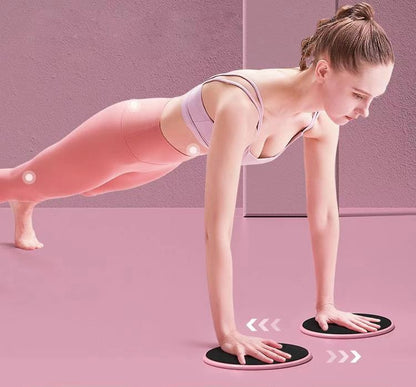 スライドディスク コアスライダー 2枚セット 運動器具 スライディング 体幹トレーニング 商品画像2