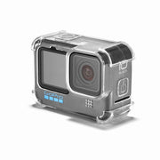 GoPro用 保護ケース 透明カバー ソフトタイプ ゴープロ Hero13 12 11 10 9 対応 アクションカメラアクセサリー クリアカラー 傷防止 破損対策 レンズカバー ボディカバー