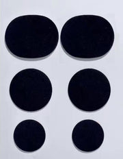 かかと補修シート かかと修理パッチ 6枚セット シューズ補修材 踵 内側 保護 シール 貼るだけ簡単 スニーカー 革靴 パンプス