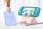 ニンテンドースイッチ用スタンド Nintendo Switch用 汎用型 プレイスタンド 折りたたみ 角度調整可能 コンパクト 充電 立てかけ 便利 持ち運び ゲーム周辺機器