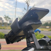 スマホホルダー 自転車用 携帯ホルダー バー固定 ハンドル装着 落下防止 工具不要 自転車用アクセサリー 伸縮 サイズ調節可能 モバイルホルダー サイクリング マウンテンバイク ロードバイク ベビーカー ハンズフリー スマートフォン 携帯電話 簡単設置 便利 アウトドア用品