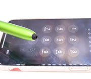 多機能ペン ボールペン タッチペン スマホスタンド ライト付き LEDライト 青 黒 赤 シンプル 筆記用具 文具 学校 オフィス
