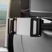 タブレットホルダー 車載 カーアクセサリー カー用品 内装用品 車内用品 収納 ヘッドレスト 後部座席 自動車 スマホ iPad シンプル ブラック 360度 回転可能 サイズ調整