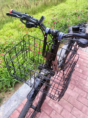 折りたたみ式自転車かご カゴ バスケット 自転車用アクセサリー 自転車 サイクリング 便利 簡単 折り畳み式 後付け シンプル