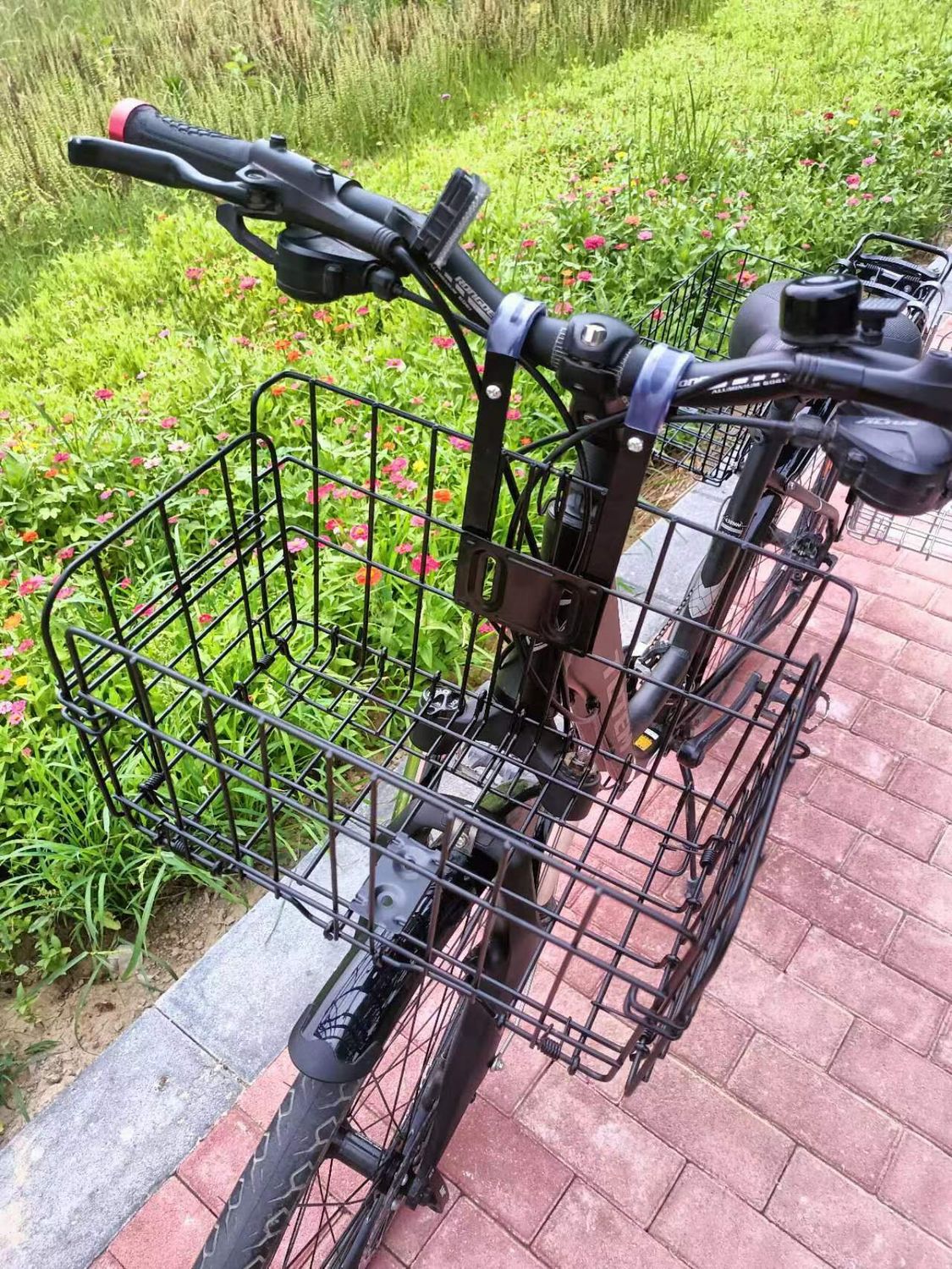 折りたたみ式自転車かご カゴ バスケット 自転車用アクセサリー 自転車 サイクリング 商品画像3