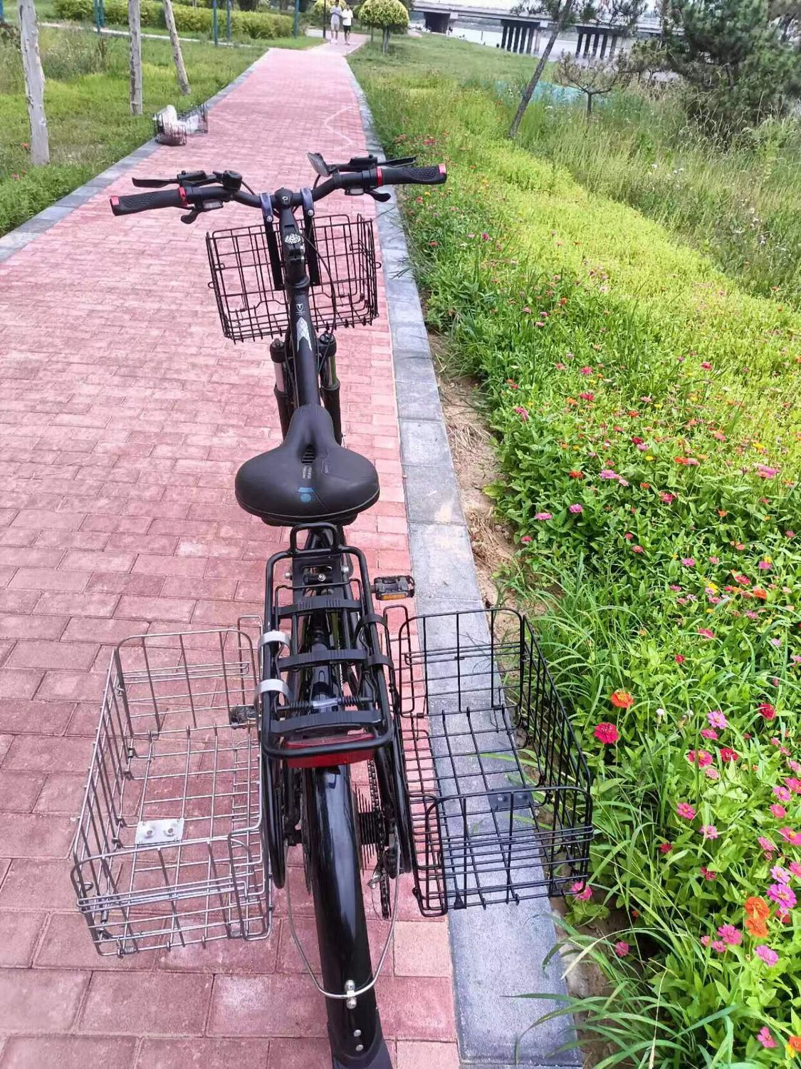 折りたたみ式自転車かご カゴ バスケット 自転車用アクセサリー 自転車 サイクリング 商品画像4