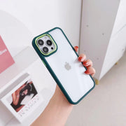 スマートフォンケース iPhoneケース スマホカバー アイフォンケース クリア 透明 くり抜き シンプル iPhone15 15Pro  iPhone16 16Pro iPhone13 13Pro 13ProMax iPhone14 14Pro 14ProMax 背面保護 傷防止 おしゃれ かわいい ユニセックス レディース メンズ 女性 男性 アイフォーン用 縁取り