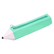 ペンケース 筆箱 シリコン 文房具 えんぴつ 筆記用具 ソフト ポーチ 小物入れ ファスナー かわいい ユニーク おしゃれ 学生 学校 女の子 男の子 子供 シリコンケース