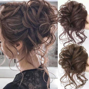ポイントウィッグ ゴムウィッグ お団子ウィッグ ヘアゴム ウィッグゴム 部分ウィッグ レディース 女性 婦人用 付け毛 髪ゴム ヘアアクセサリー まとめ髪 簡単 ボリュームアップ ゆるアップ 華やか かわいい