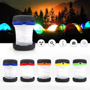 LEDランタン LEDライト 電池式 折りたたみ式 アウトドア用品 取っ手付き 吊り下げ コンパクト シンプル 持ち運び キャンプ 登山 乾電池 携帯