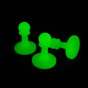 テントポールキャップ 避雷キャップ 単品 キャンプ用品 テント タープ アウトドア用品 テント部品 発光 テントアクセサリー 落雷防止 便利 取り付け簡単