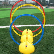 スピードリング 12個セット サッカー フットサル 練習 トレーニング フープ 輪っか 直径30cm 直径40cm けんけんぱリング スポーツ用品