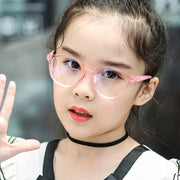 伊達メガネ ファッションメガネ キッズ 子供用 男の子 女の子 度なし 色なし 黒縁 無地 単色 シンプル ダテめがね クリアレンズ 透明