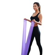 エクササイズバンド トレーニングチューブ スポーツ器具 フィットネス ダイエット ストレッチ 引き締め 筋トレ ヨガ バレエ コンパクト ゴム 運動 カラバリ豊富 ピンク ブルー レッド パープル イエロー 青 赤 紫 黄色
