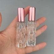 アトマイザー 10 12ml ガラス瓶 小分け 詰め替え容器 スプレーボトル 香水 化粧水 旅行 持ち運び 携帯用 透明 クリア