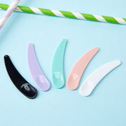 スパチュラ 同色10個セット フェイスクリーム アイクリーム メイク道具 メイクグッズ ヘラ スティック 化粧用品 化粧グッズ すくう スプーン