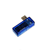USB電流計 簡易電圧電流テスター 電圧テスター 電源メーター 3.5V～7V 0A～3A クリア 透明 デジタル コンパクト 便利 ユニーク お洒落