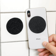 面ファスナー 10組セット マジック テープ オス メス 両面テープ付き 貼付テープ 丸型 四角形 粘着 固定 ずれ防止 DIY 繰り返し使える