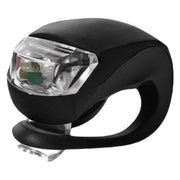自転車用 ヘッドライト 単品 1個 マウンテンバイク ロードバイク ボタン電池式 工具不要 簡単着脱 サイクリング サイクルライト リチウム