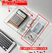 収納トレー 引き出しトレー 整理ケース 仕切り 小物収納 コスメ収納 トレイ 小分け スッキリ 化粧品 文房具 カトラリートレー デスク オフィス キッチン 台所