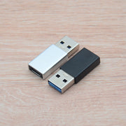 USB変換コネクタ TypeC メス USB 3.0 オス 変換端子 変換アダプタ タイプC 携帯 スマホ スマートフォン用 タブレット用 コンパクト