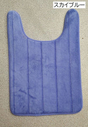 トイレマット 40×60cm 足元 ふわふわ 柔らかい シンプル ソリッドカラー スタンダード 滑りにくい 汚れ対策 足冷え対策 模様替え トイレ用品 生活雑貨 おしゃれ 新生活