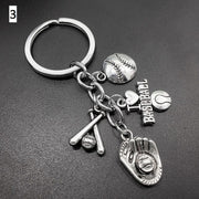 キーホルダー キーリング スポーツ バックチャーム サッカー 野球 バスケ フットボール ベースボール 小物 雑貨 プレゼント