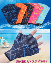 パドル グローブ 左右セット 水泳 練習用具 トレーニング スポーツ ストローク キャッチ 基本練習 水かき 水を捉える 負荷 スイミング パドリング