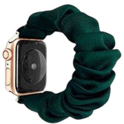 Apple Watch用 交換ベルト 腕時計バンド シュシュタイプ 互換ベルト アップルウォッチ用 付け替えバンド 無地 カラバリ豊富 可愛い
