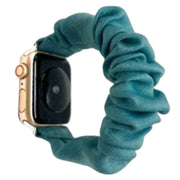 Apple Watch用 交換ベルト 腕時計バンド シュシュタイプ 互換ベルト アップルウォッチ用 付け替えバンド 無地 カラバリ豊富 可愛い
