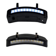 ヘッドライト LEDライト キャップライト 11LED 電池式 クリップ式 帽子 取り付け 暗所作業 夜釣り 登山 アウトドア 夜道 防災 フィッシング