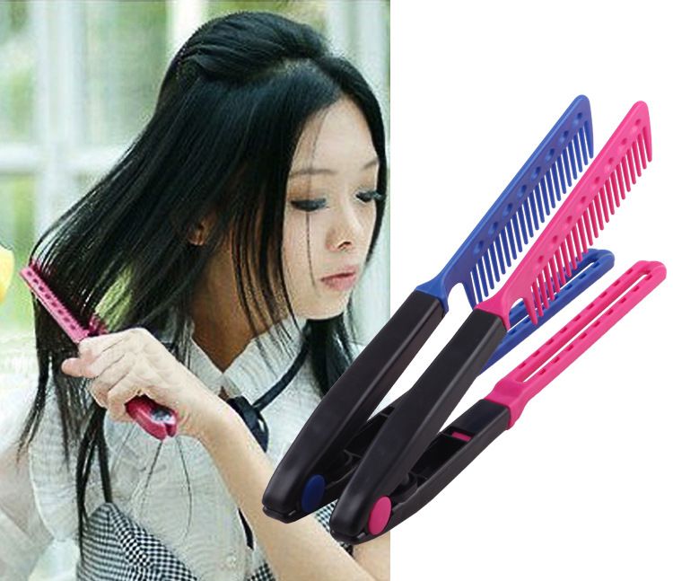 コーム ブラシ ヘアブラシ くし ストレートブロー 挟む 商品画像2